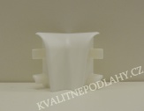 Bílá 222 Roh vnitřní k liště KP 40