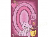 Kusový koberec TOYS medvídek 133 x 195 cm