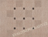 Kusový koberec FLOORLUX 80 x 150 cm šedočerný S/B 20079
