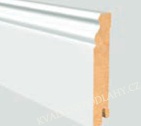 Soklová lišta MDF ALTBERLINER PROFIL 90 Bílá 19×90mm