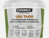 Den Braven UNI 7400 1kg Univerzální disperzní lepidlo na PVC a koberce 