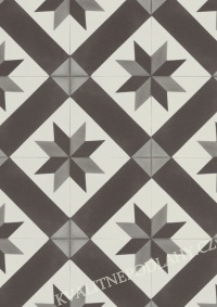 PVC Gerflor Taralay LIBERTEX 2226 Cordoba black & white