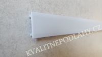 Světelný difuzér (střed) k soklové liště SLK 60 Q délka 2,5m 
