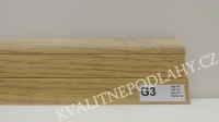 Plastová lišta PREXA 54 G3 dub 