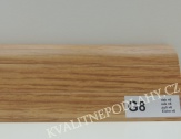 Plastová lišta PREXA 54 G8 dub 