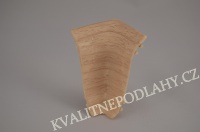 Kout (vnitřní) k soklové liště SLK 50 W131 Jasan kristal